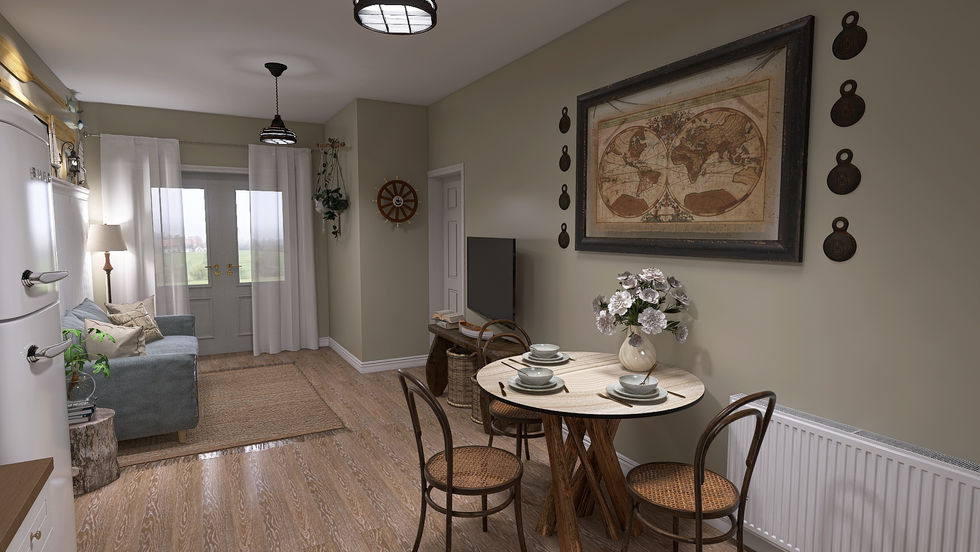 Country estate kitchen design