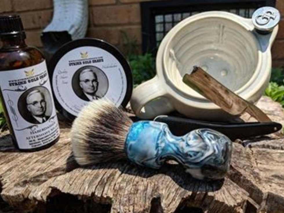 Shave Brush Handles Strike Gold Shave