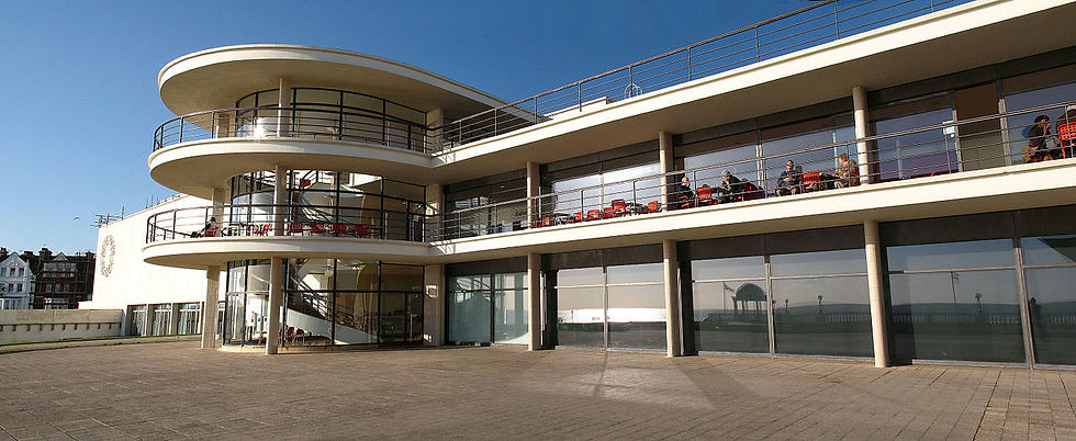 Het De La Warr Pavilion in Bexhill