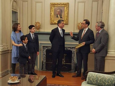 U.S. Chief of Protocol Bids Farewell to Ambassador Sargsyan