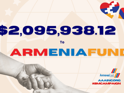 Armenian Assembly Surpasses $2 Million Fundraising Goal For Armenia Fund Humanitarian Campaign