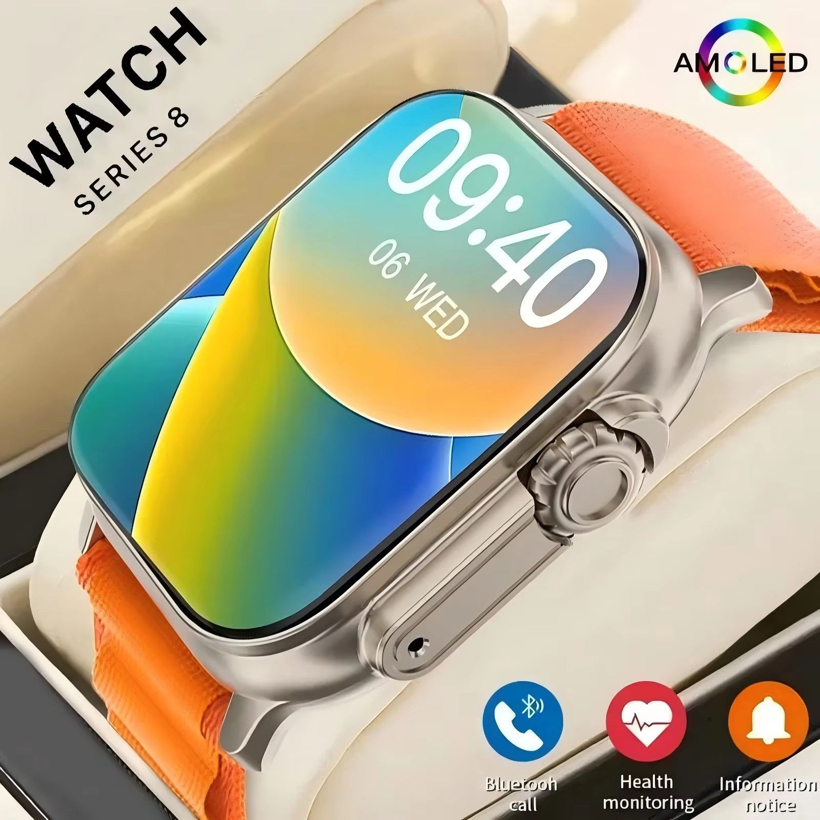 Original T900 Ultra 2 Smart Watch 49mm Men Women Bluetooth Call BT Music Game Wi