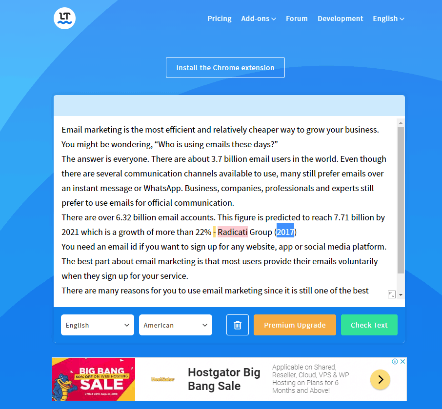 Best Free Grammar Check Websites - LanguageTools
