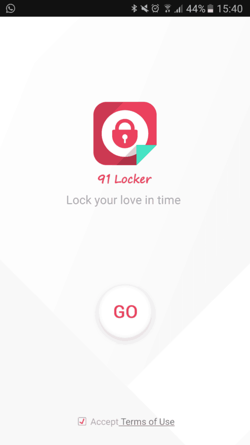 91 locker home screen