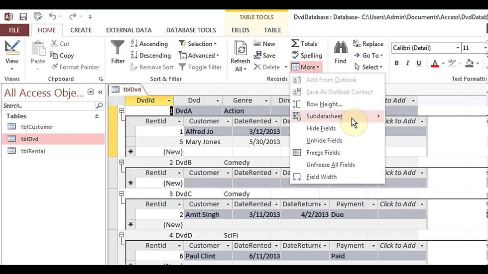 Microsoft Access
