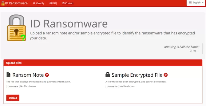 ID-Ransomware-6 Top Sites and Apps to Beat Ransomware and Protect Yourself!