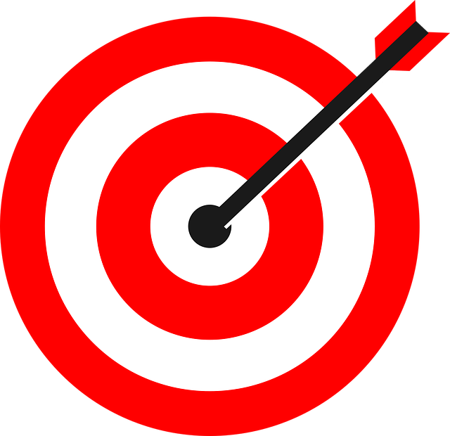target, arrow, bulls eye
