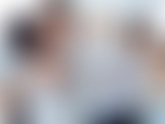 3 people cheering up and happy couple hugging