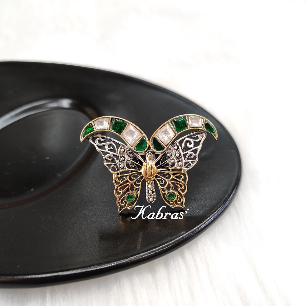 Thumbnail: Titli Rajwada Ring (2 Colors)