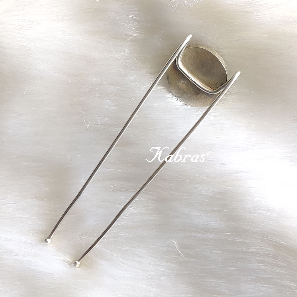 Thumbnail: Star Daisy Kundan Juda Pin (2 Colors)