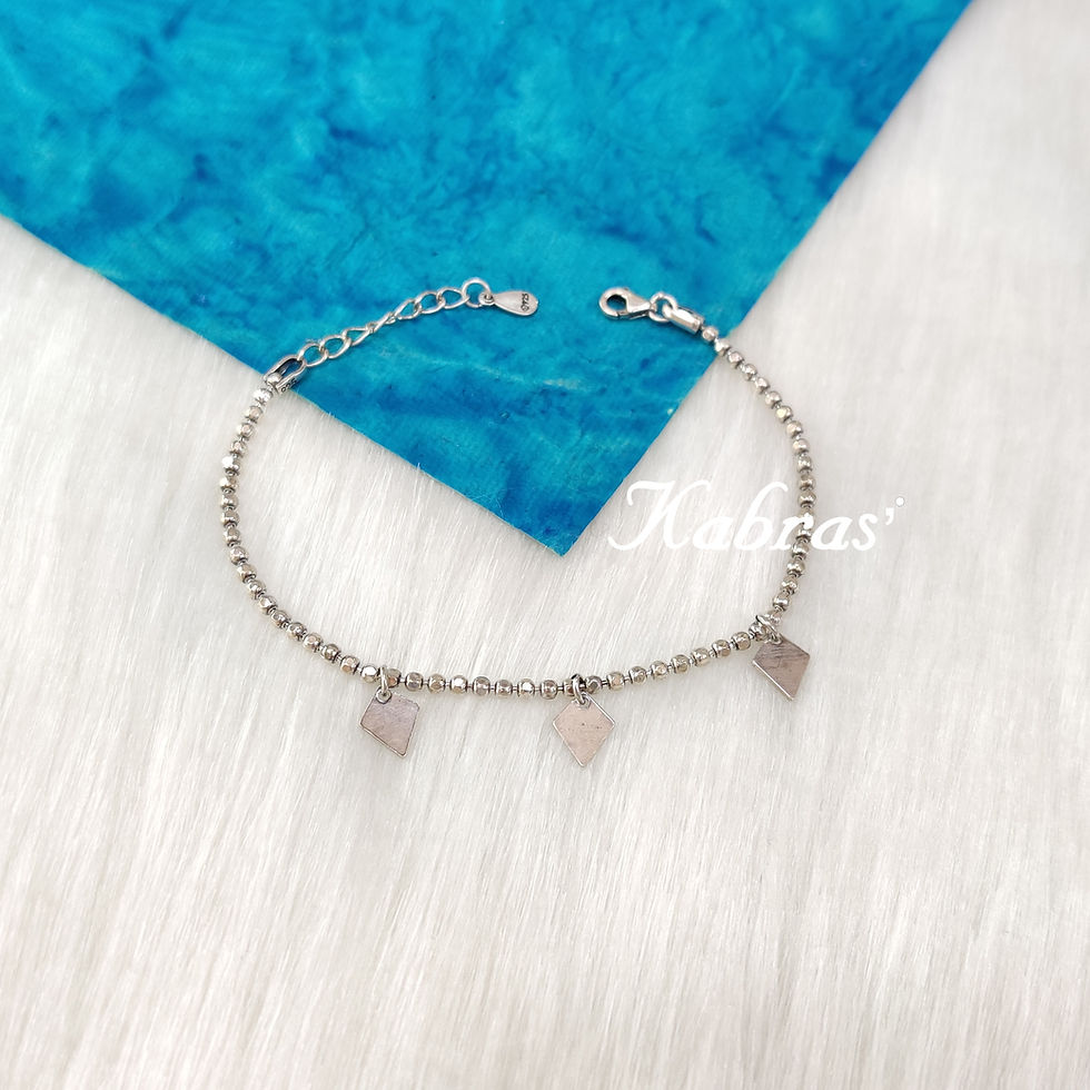 Square Charm Bracelet