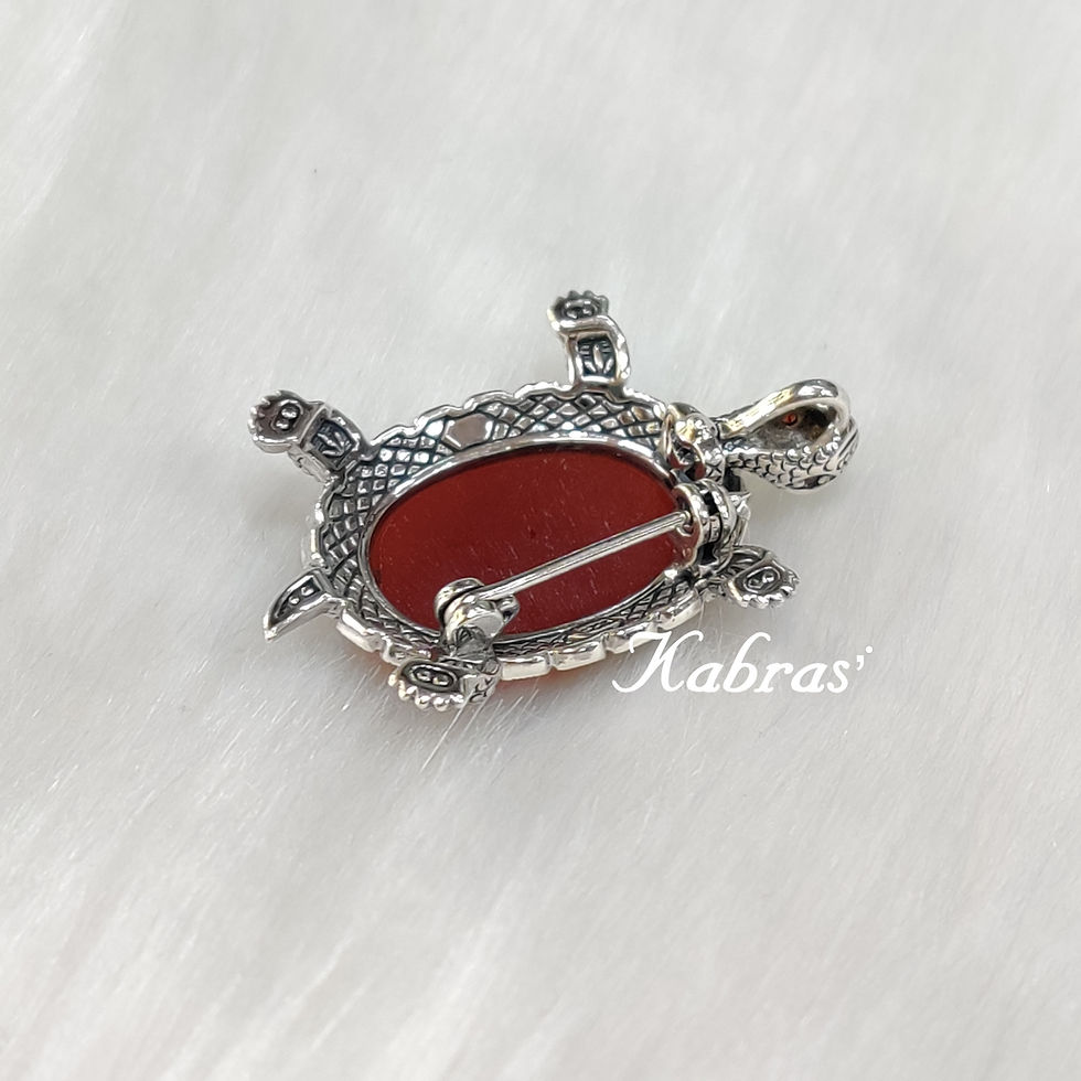 Thumbnail: Tortoise Style Brooch Plus Pendant