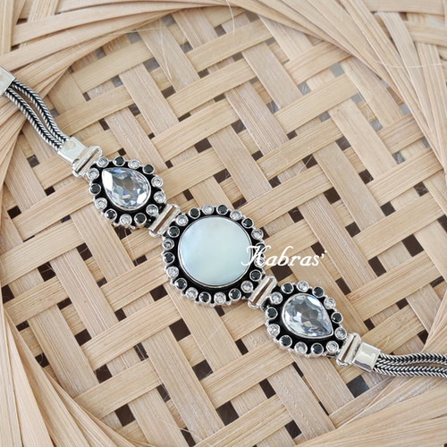 Round MOP Stone Bracelet (6 Colors) Kabras' Jewels