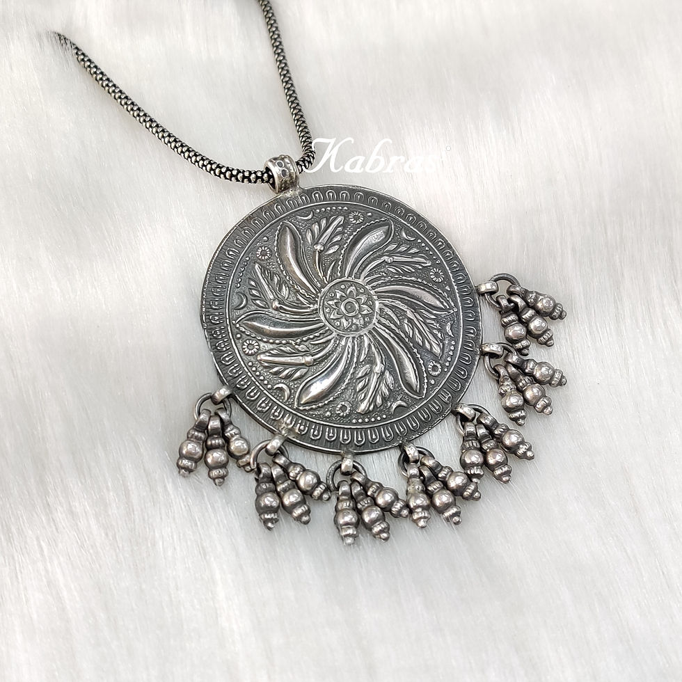 Vintage Sun Pendant