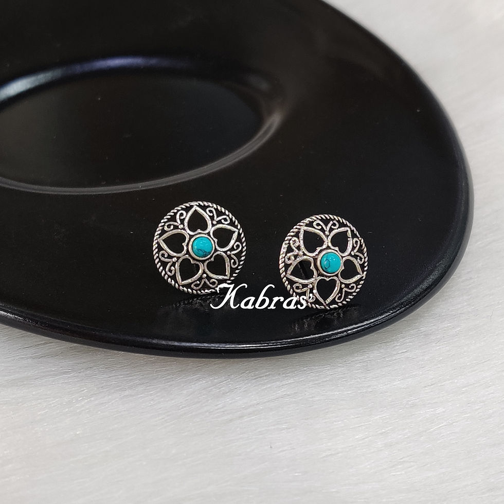 Thumbnail: Heart Cutwork Studs
