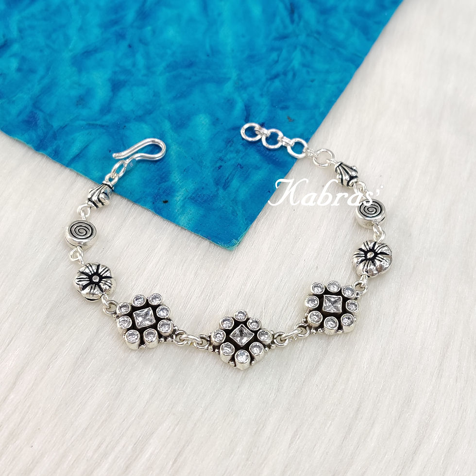 Thumbnail: Chain and ladies bracelets with modern design