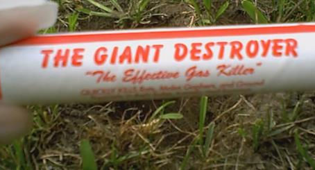 The Interesting Case of the Giant Destroyer