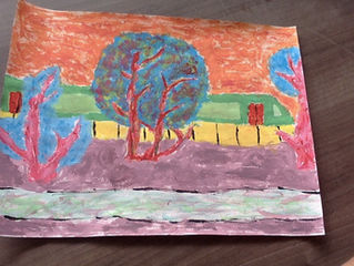 Beeldende vorming, expressionistisch schilderij