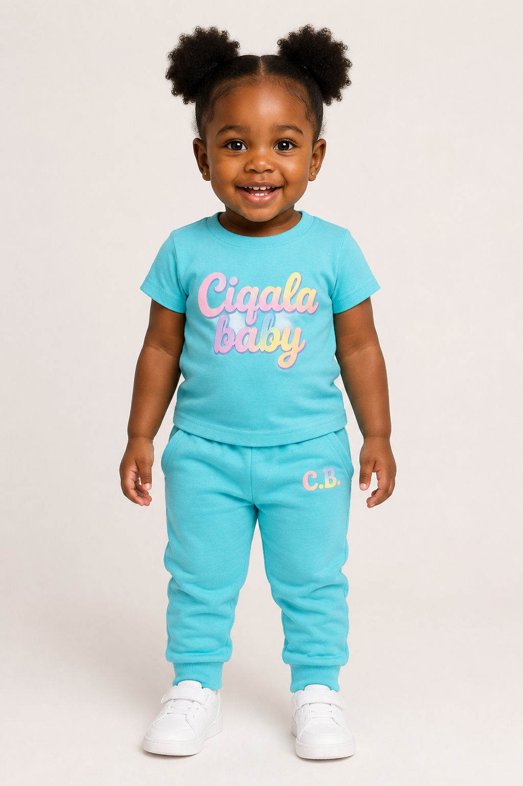 Sky Blu Ciqala Baby Bubble Print Tee