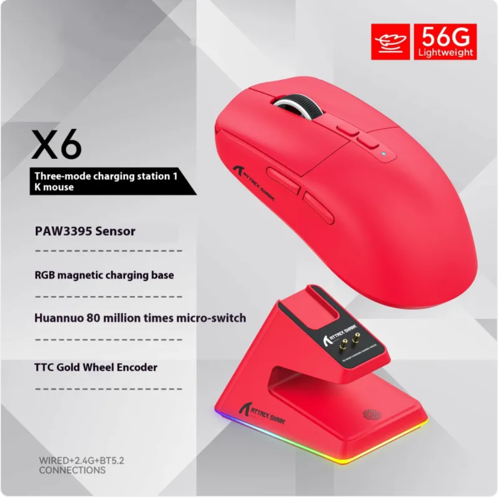 Thumbnail: X6 Lightweight Wireless Gaming Mouse