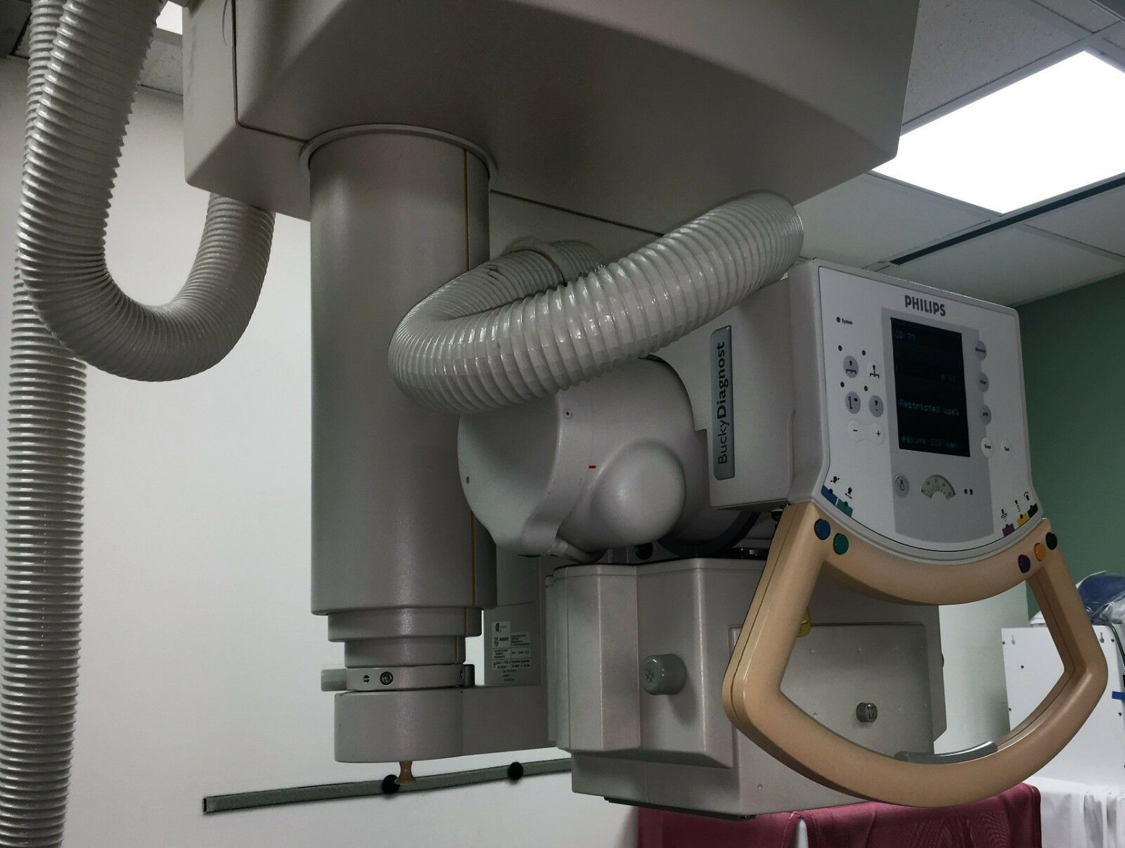 Philips Bucky Diagnost Optimus 65 Kw de montaje en techo X-Ray Rad