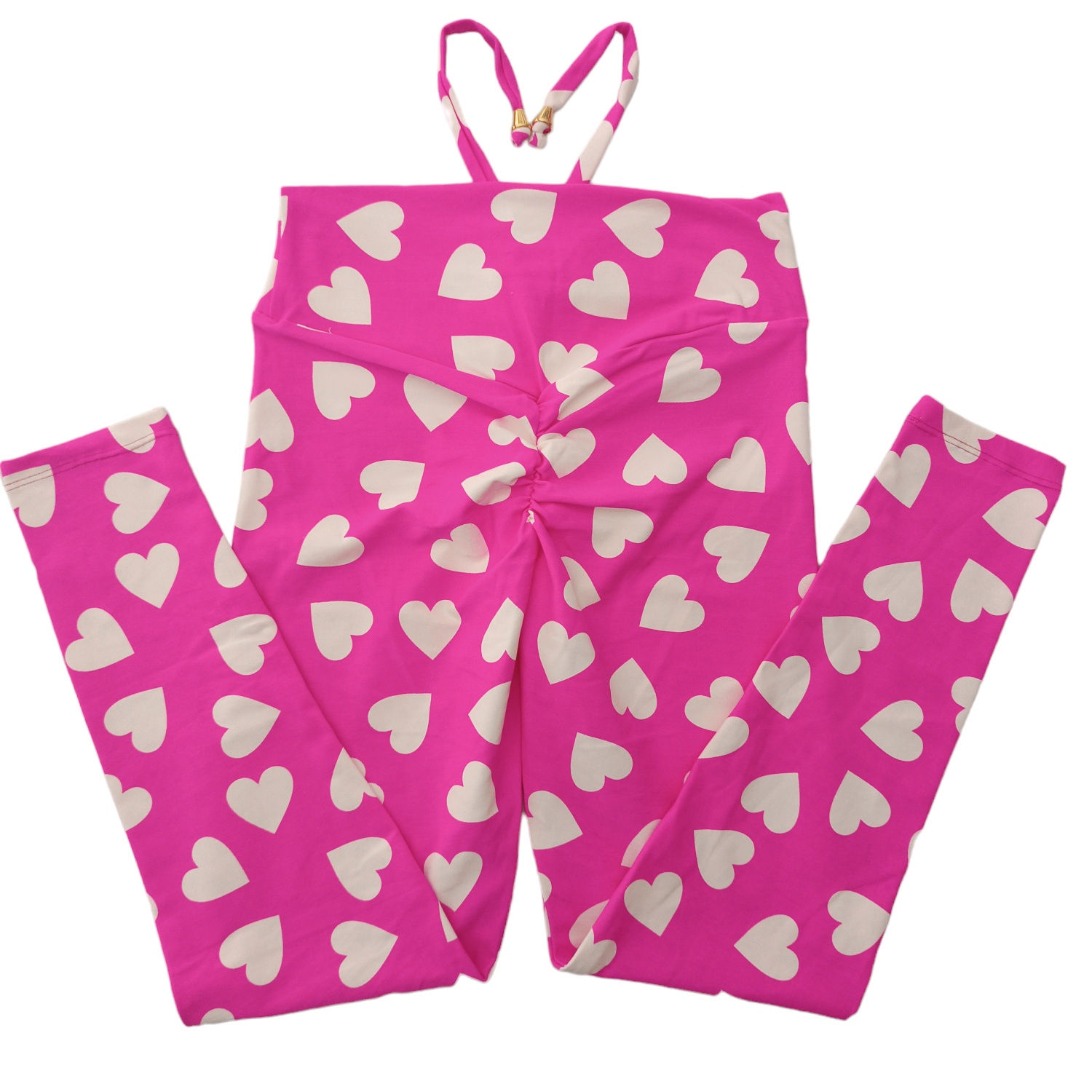 Calza estampado corazón 