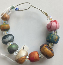 Female SSilver Beaded Braclet 1 2024