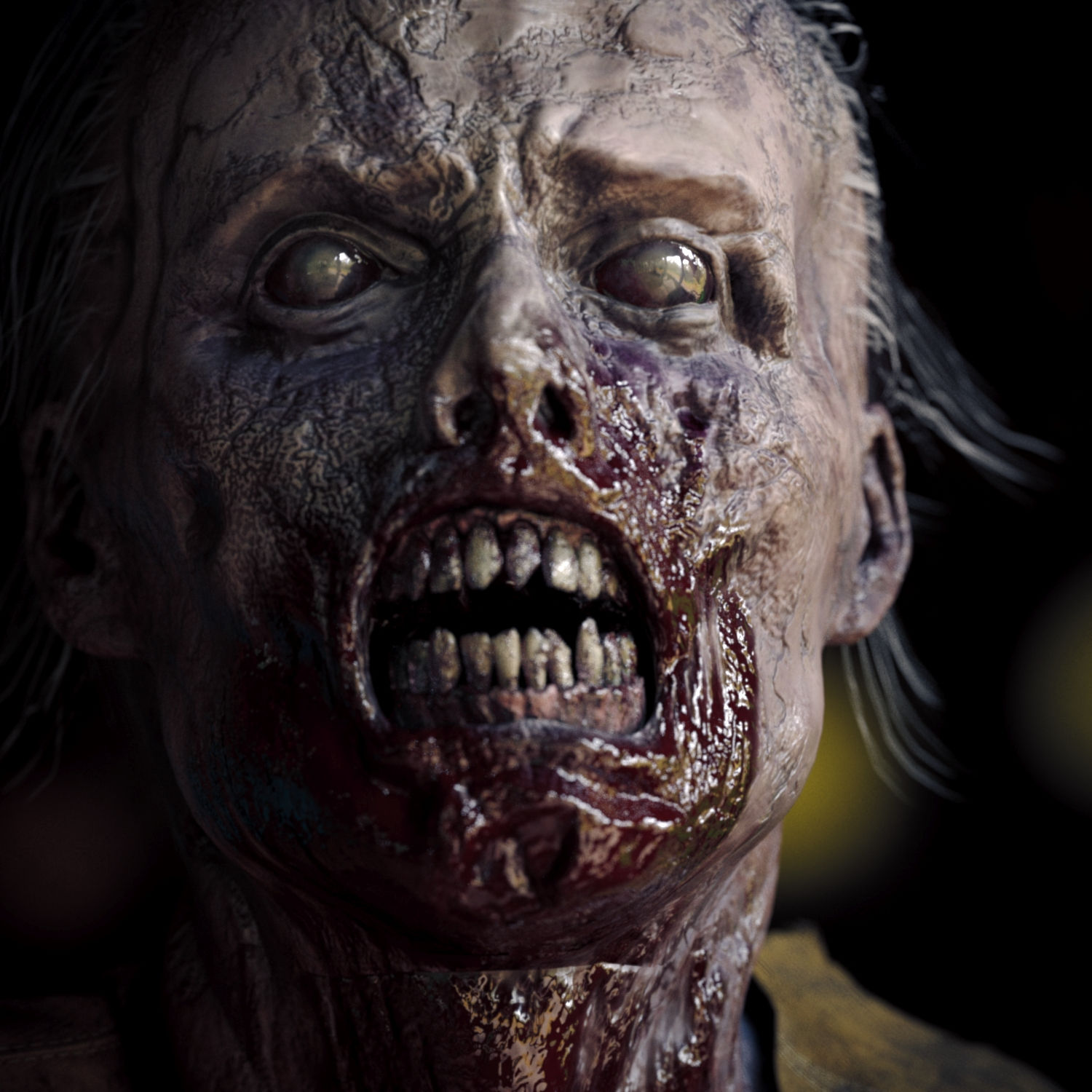 Zombie Man PBR Rigged