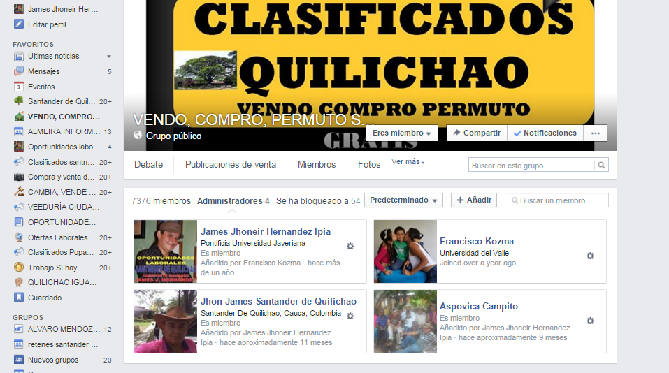 grupo vendo compro permuto santander