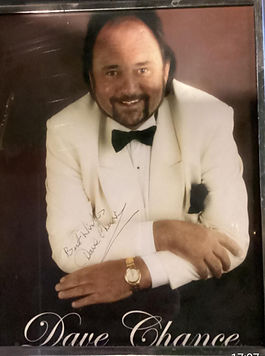 Special Guest Dave Chance singing the songs of Frank Sinatra and Dean Martin accompanied by Bill Hayes and Malcolm Garrett