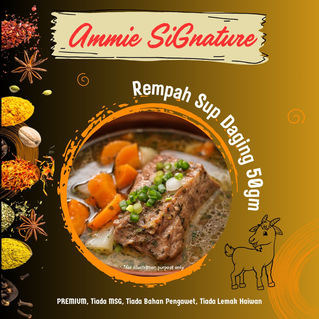 Rempah Sup Daging - Kepekatan Rasa yang Menyenangkan