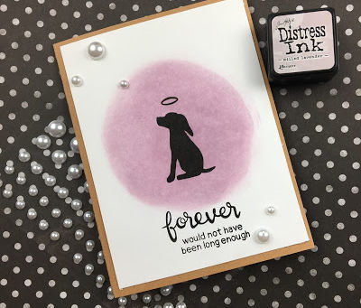 Simple Pet Sympathy Card Design - Furever Friends by Newton Nook Designs