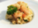 Risoto de camarão