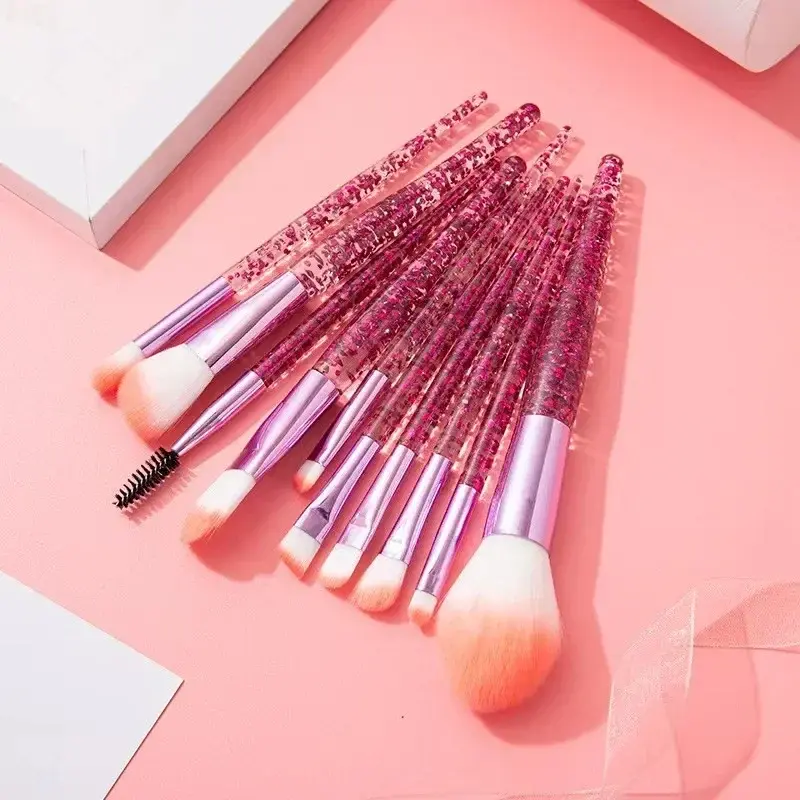 Thumbnail: 10PCS Makeup Brush Set Professional Super soft detail brush Blush Brush Foundati