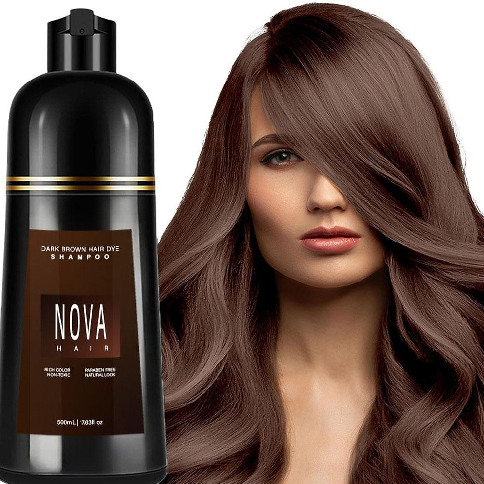 Thumbnail: Hair Dye Shampoo Hair Instant Dye Shampoo,Hair Dye Shampoo 3 in 1, for Men & Wom