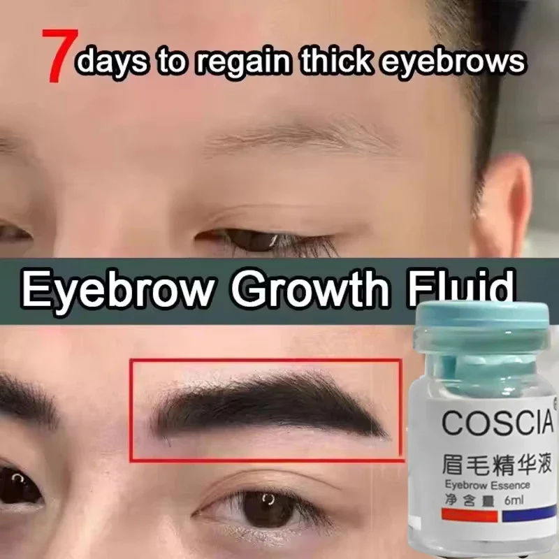 Thumbnail: Eyebrows Growth Liquid Hair Fast Longer Fuller Thicker Usma Grass Serum Hair Los