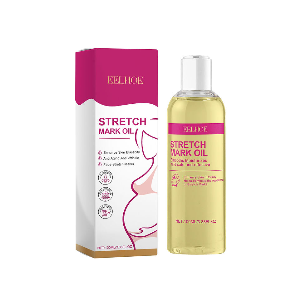Thumbnail: EELHOE Vitamin E Skin Care Oil Remove Pregnancy Stretch Marks Postpartum Care El