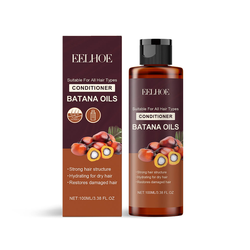 Thumbnail: Batana Oil Shampoo Conditioner Set Oil Control Anti Dandruff Scalp Hair Treatmen