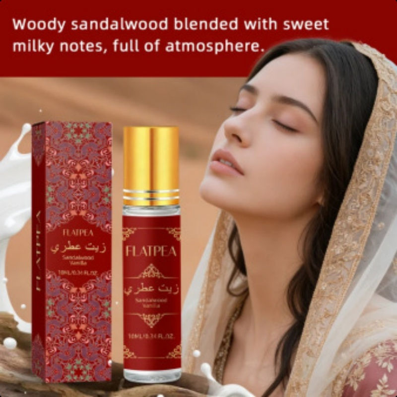 10ml Long-Lasting Arabian Perfume Rolling Ball Sandalwood Fragrance Luxury Easte