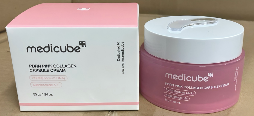 Thumbnail: medicube Pink Collagen Capsule Cream Face Lightweight Moisturizing Cream for Une