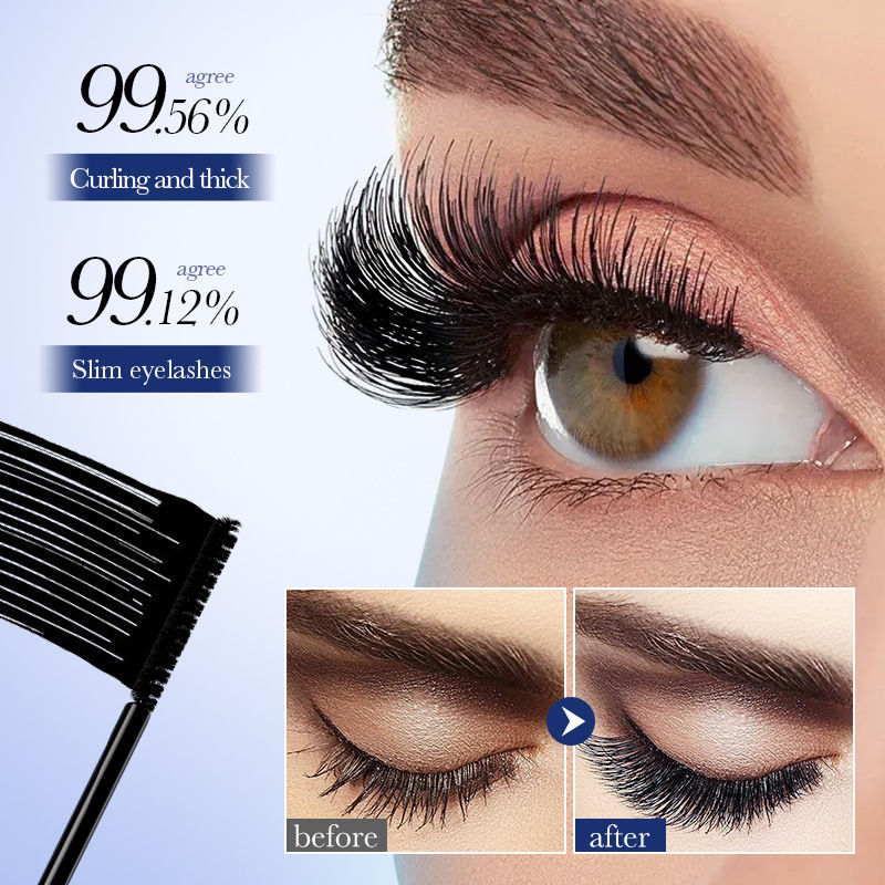 Thumbnail: 5D Waterproof Mascara Lengthening Eyelashes Women's Make-up Waterproof Mascara B