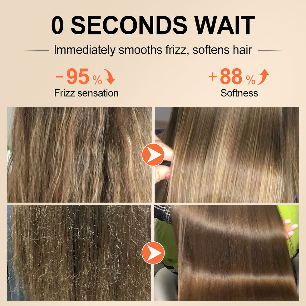Thumbnail: PURC Magic Smoothing Hair Oil Repair Damaged Frizz Hair Serum Instantly Soft Nou