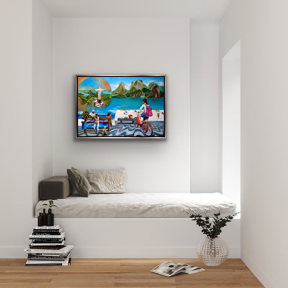 Thumbnail: Title of the work: "Rio 40 degrees"