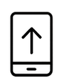 Icon eines Smartphones – Schritt 1: Handy bereit machen