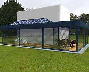 Multi-shape veranda 3d configurator