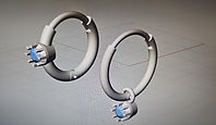 CAD drawing earrings