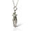 Thumbnail: Silver Hug Necklace – 16" to 18" Adjustable Length