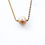 Thumbnail: Silver Gold Plated Freshwater Pearl Necklace