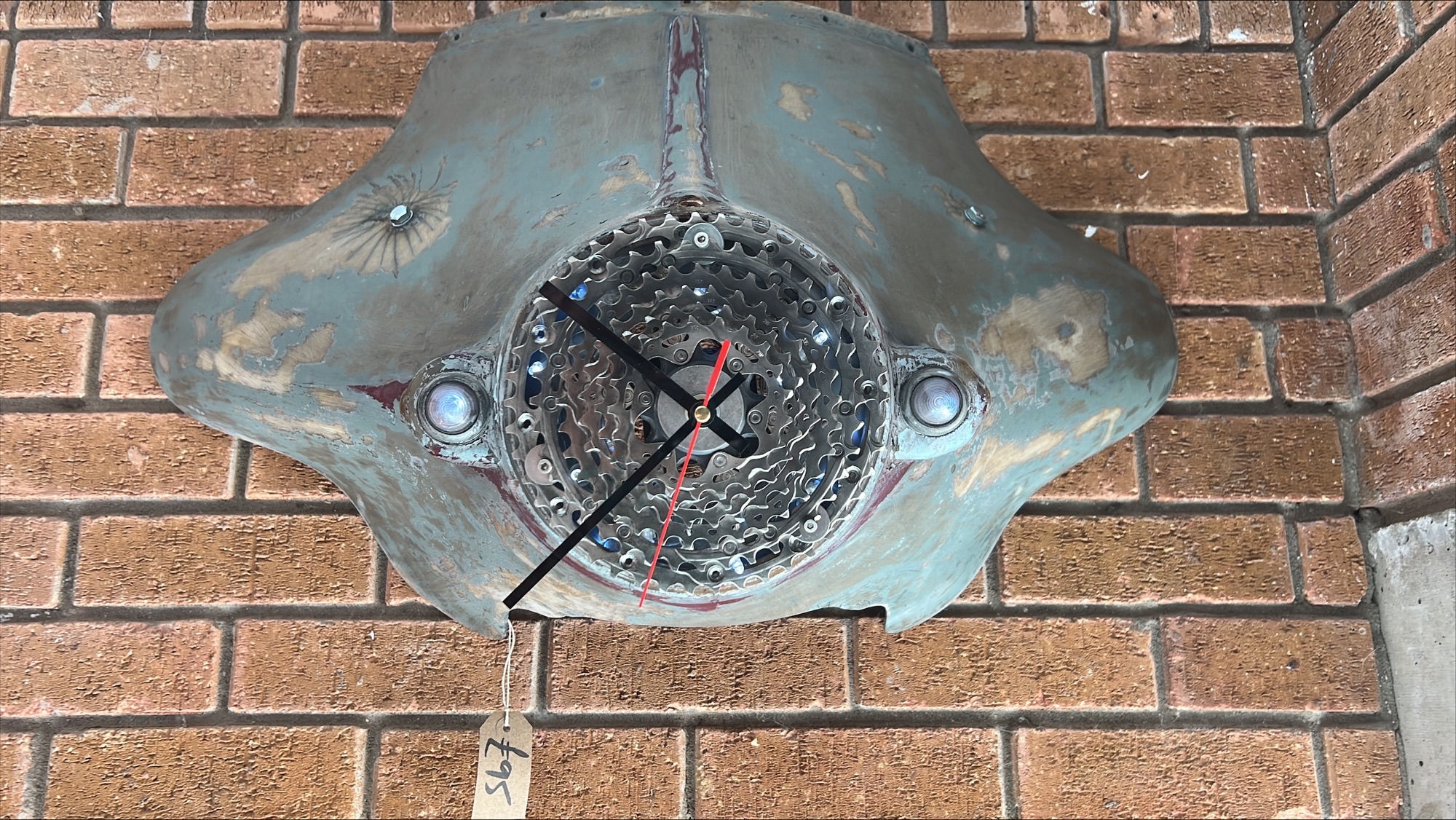 BSA Starfire motorcycle fairing light wall clock