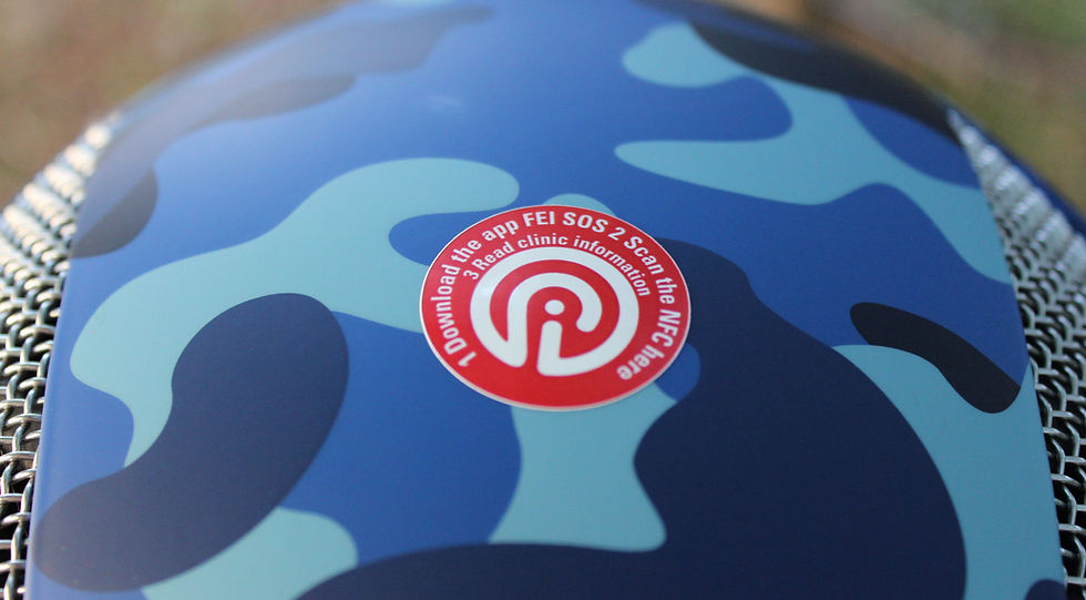 Miniaturbild: Osbe Summer Mimetic Navy Helm